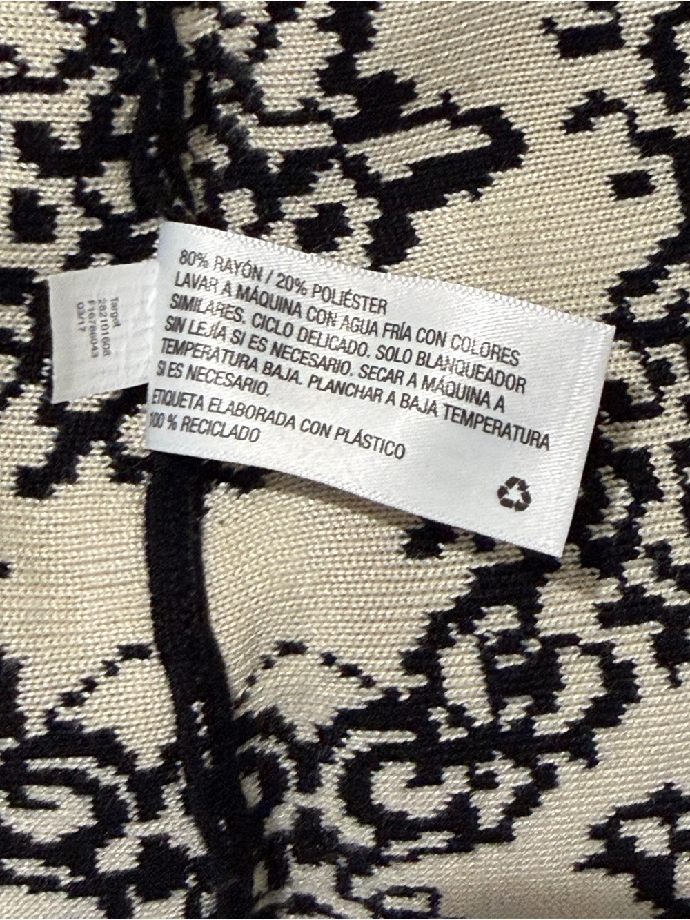 XHILARATION PRINT DRESS - Picture 5 of 6